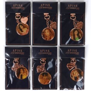 Apink 10th Anniversary Key Ring Complete Set of 6 Official Goods 2021