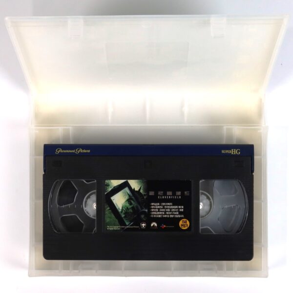 Cloverfield (2008) Korean Late VHS Rental [NTSC] Korea Monster Horror [read]
