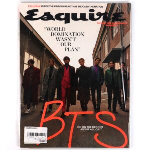 BTS in Esquire Magazine US Winter 2020 / 2021