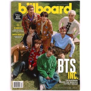 BTS in Billboard Magazine US August 2021
