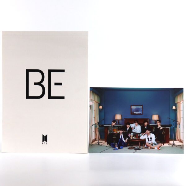 IMG_3329 BTS Be Weverse Note Notepad + Postcard Benefit