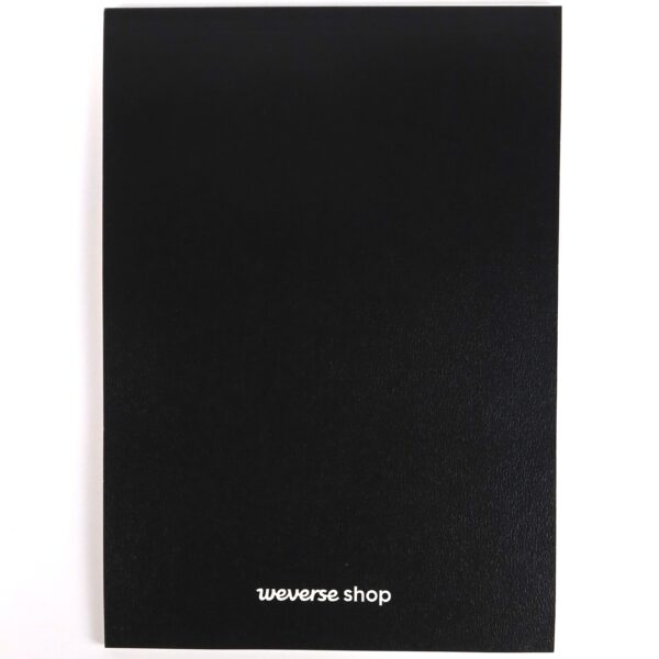 IMG_3330 BTS Be Weverse Note Notepad + Postcard Benefit