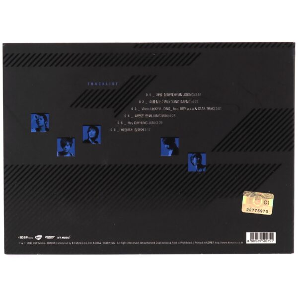 SS501 - Collection Album CD K-Pop 2009 Solo Collection