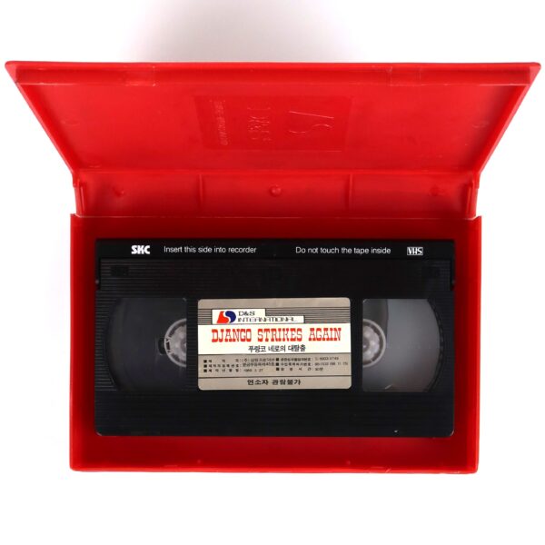 Django Strikes Again (1987) Korean VHS Rental [NTSC] Korea Franco Nero