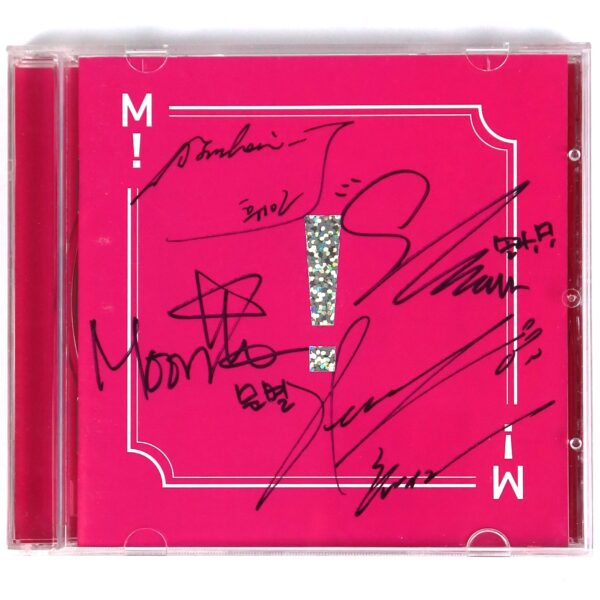 Mamamoo - Pink Funky Mini Album Signed CD Jewel Case Promo K-Pop 2015