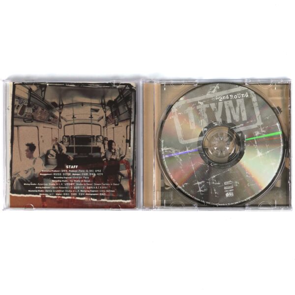1TYM - 2nd Round Album CD K-Pop Hip Hop 2000 YG