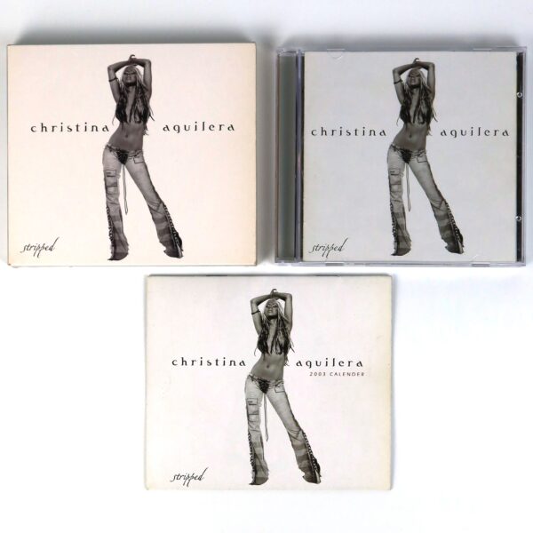 Christina Aguilera - Stripped Korean CD Album + Calendar Korea Slipcase