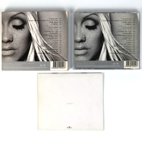 Christina Aguilera - Stripped Korean CD Album + Calendar Korea Slipcase