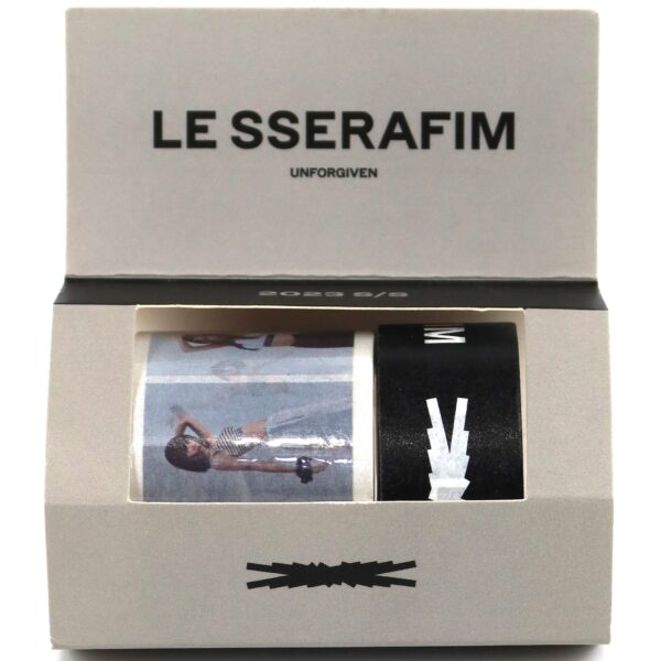 IMG_4413 Le Sserafim Unforgiven 2023 S/S Masking Tape Set
