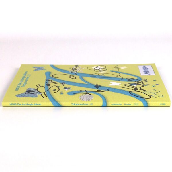 HITGS - Things We Love: H 1st Single Album Signed Autographed CD Promo K-Pop