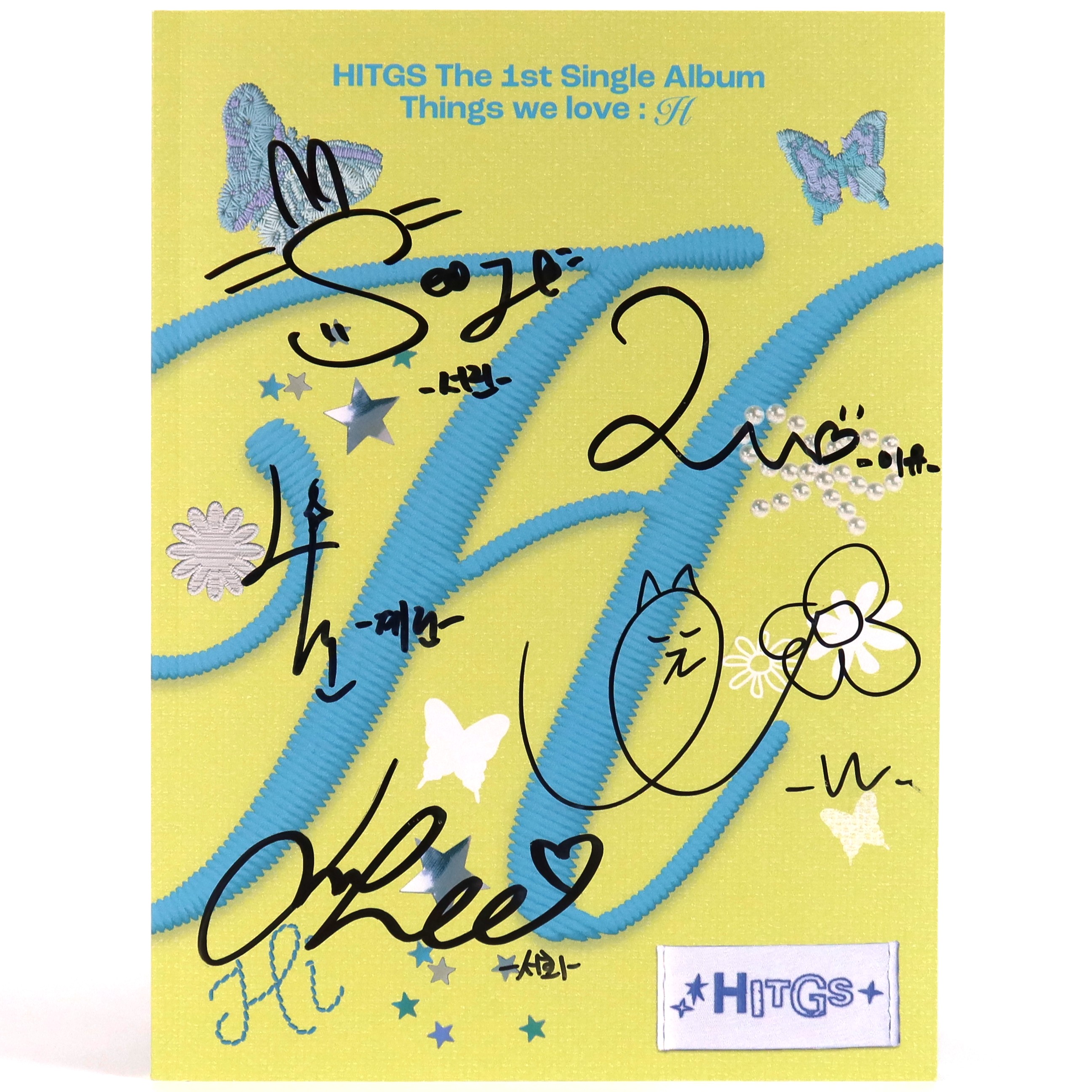 HITGS - Things We Love: H 1st Single Album Signed Autographed CD