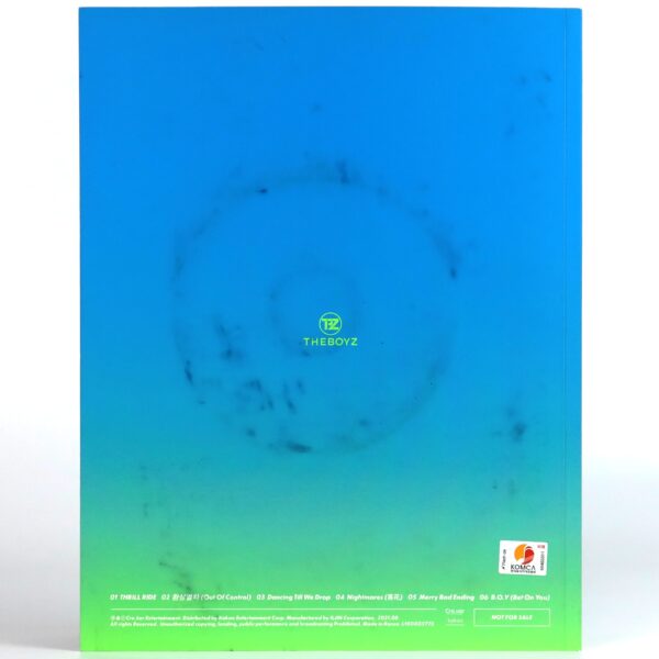 The Boyz - Thrill-ing [Kick Ver.] 6th Mini Album Signed + Messages CD Promo 2021