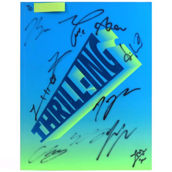The Boyz - Thrill-ing [Kick Ver.] 6th Mini Album Signed + Messages CD Promo 2021