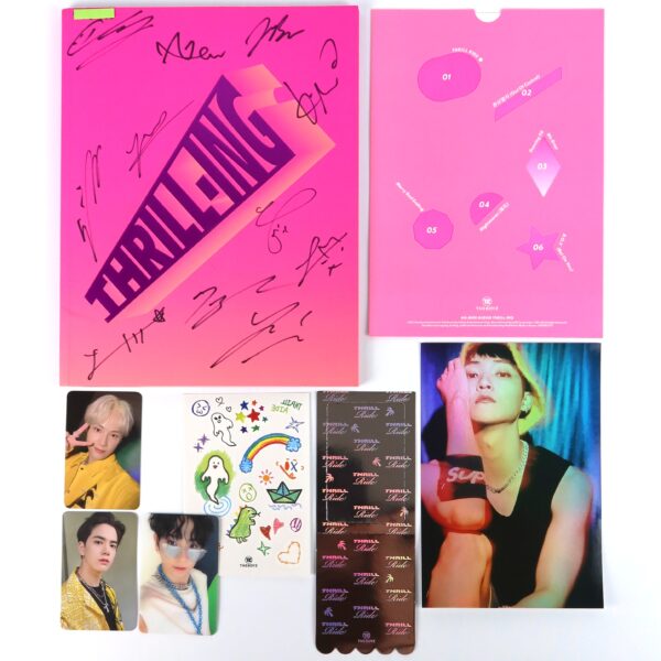 The Boyz - Thrill-ing [Bang Ver.] 6th Mini Album Signed CD Promo 2021 Thrilling