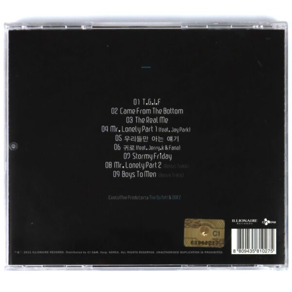 The Quiett - Stormy Friday EP Album CD Korean Hip Hop K-Rap 2011