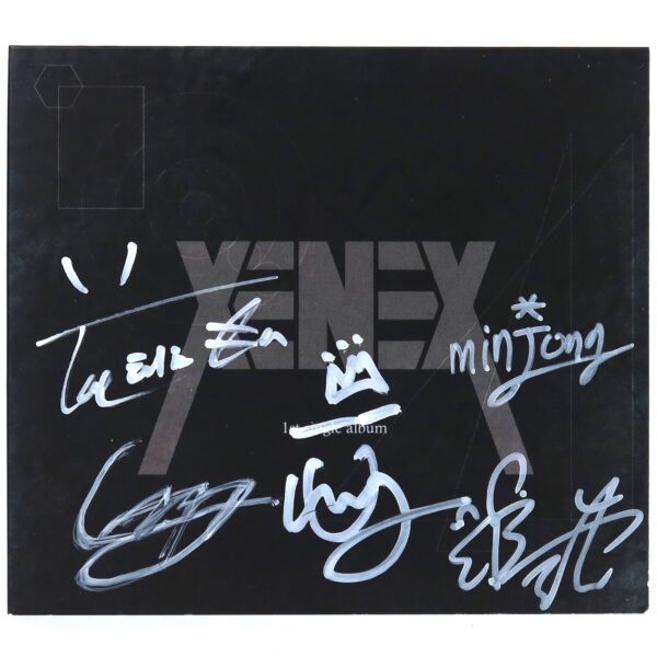 Xenex - It's Gonna Hurt 1st Single Album Signed Autographed CD 2020 K-Pop