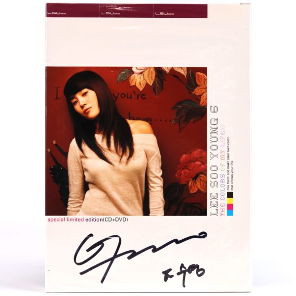 Lee Soo Young - The Colors Of My Life 6th Album SE Signed CD K-Pop Ballad 2004