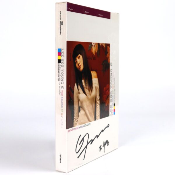 Lee Soo Young - The Colors Of My Life 6th Album SE Signed CD K-Pop Ballad 2004