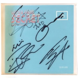 IMG_6760 Secret - Letter From Secret Signed Autographed CD Album 2013 K-Pop