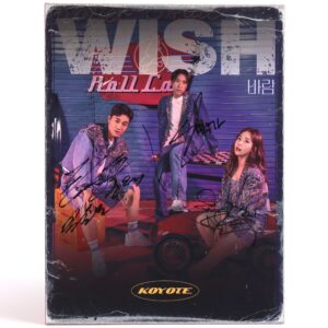 IMG_7080 Koyote - Wish Single Album Signed Autographed Promo CD 2023