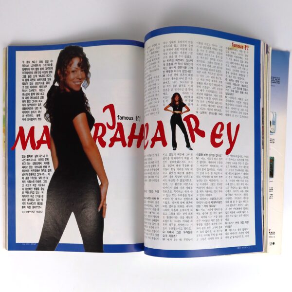 Extreme Nuno Bettencourt in Hot Music Magazine Korea July 1994 Mariah Carey