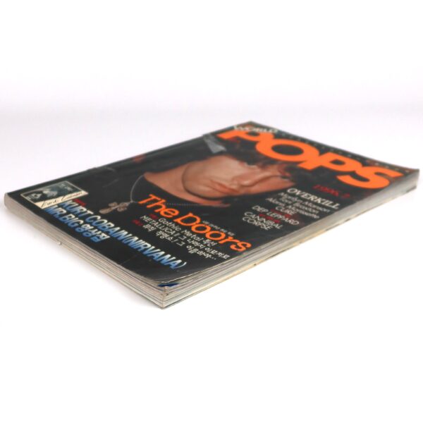 The Doors Jim Morrison in Pops Music Magazine Korea July 1996 Metallica