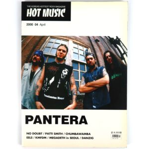 Pantera in Hot Music Magazine Korea April 2000 Megadeth No Doubt