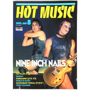 Nine Inch Nails in Hot Music Magazine Korea August 1999 Megadeth