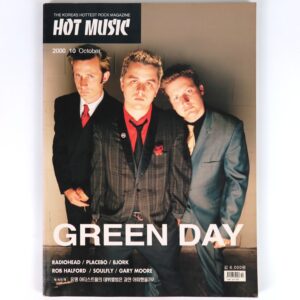 Green Day in Hot Music Magazine Korea October 2000 Radiohead