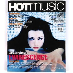 Evanescence in Hot Music Magazine Korea July 2003 Helloween
