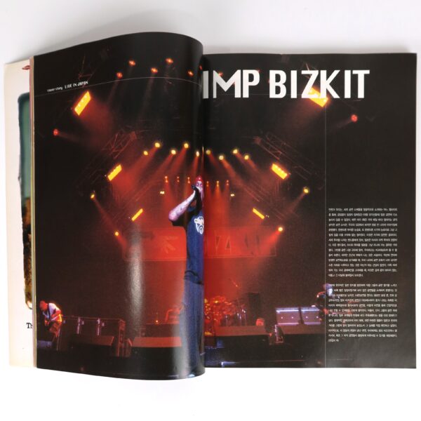 Limp Bizkit in Hot Music Magazine Korea February 2001 Placebo
