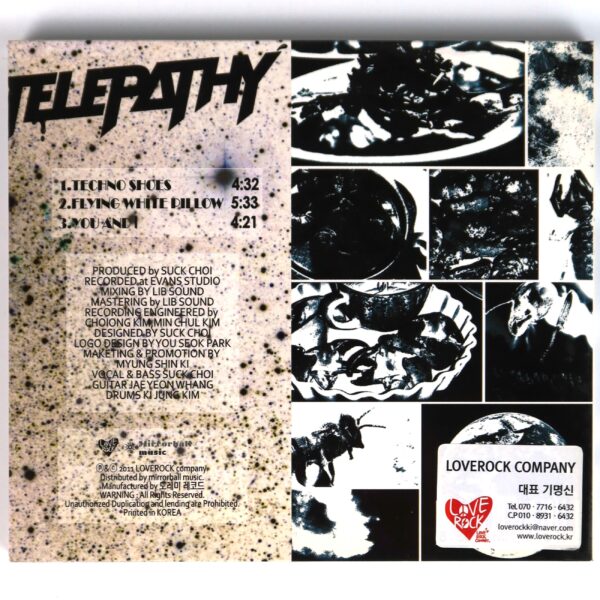 IMG_7972 Telepathy - Techno Shoes EP Album CD Korean Garage Electro Rock 2011
