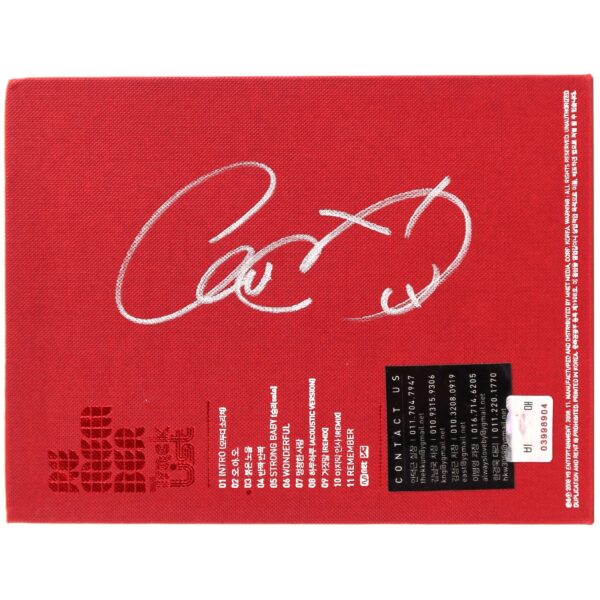 Bigbang - Remember G-Dragon Signed Autographed CD Album Promo 2008 K-Pop