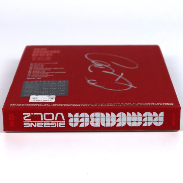 Bigbang - Remember G-Dragon Signed Autographed CD Album Promo 2008 K-Pop