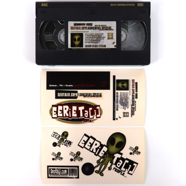 Seo Taiji - 1011 EERiE… Ta[j] People VHS 2001 [NTSC] K-Rock Korea [no wrapping]