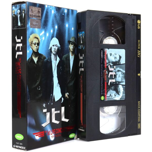 JTL - 1st Live Concert Heart & Soul VHS [NTSC] Korea K-Pop 2004 H.O.T.