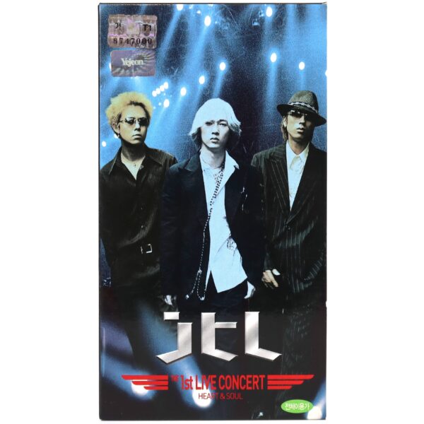 JTL - 1st Live Concert Heart & Soul VHS [NTSC] Korea K-Pop 2004 H.O.T.