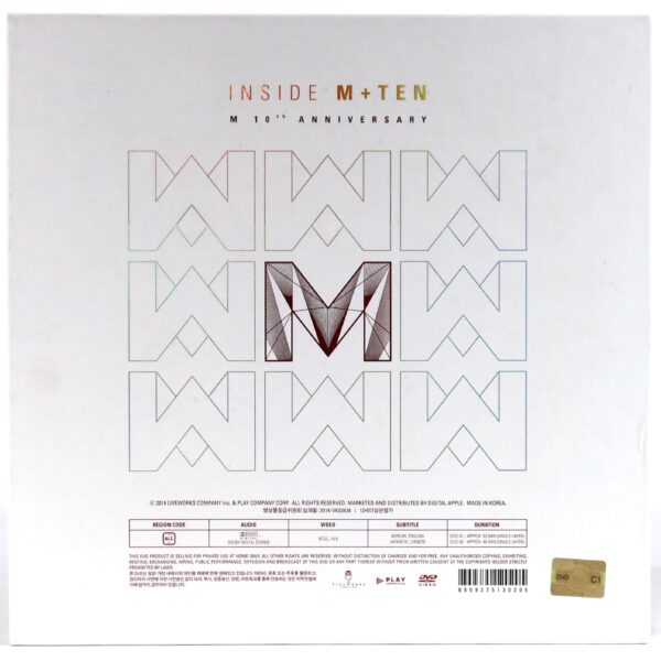 IMG_8585 M / Lee Min Woo - Inside M + Ten 10th Anniversary DVD Photobook Shinhwa 2014