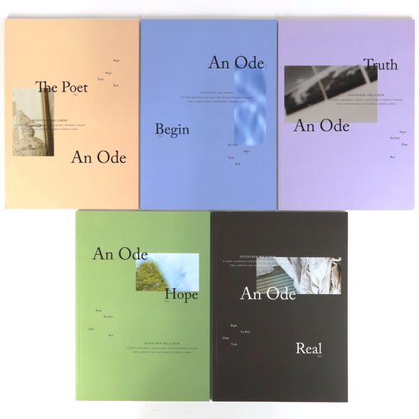 IMG_8743 Seventeen - An Ode Note Book Complete Set of 5 2019 Official Goods