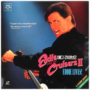 Eddie and the Cruisers II: Eddie Lives! (1989) Korean Laserdisc LD Korea