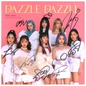 IMG_9315 Weki Meki - Dazzle Dazzle Signed Autographed CD Single Album Promo K-Pop 2020
