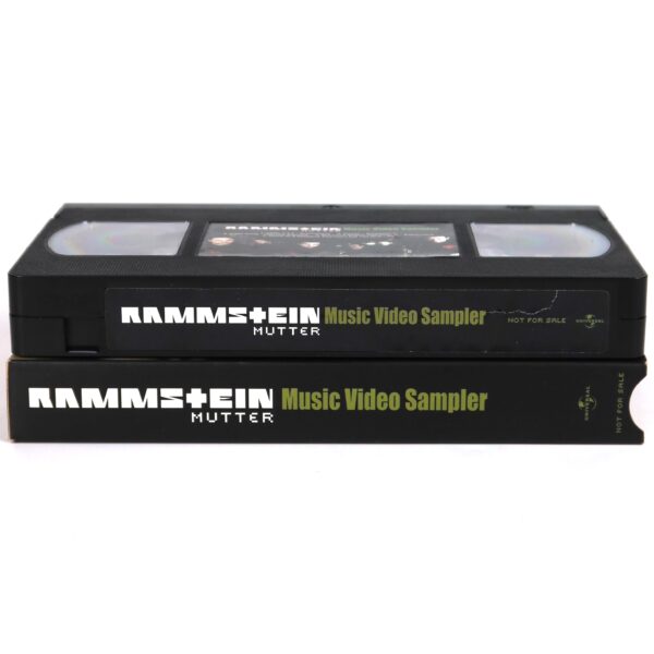 Rammstein Mutter Universal Music Video Sampler Promo VHS Marilyn Manson U2