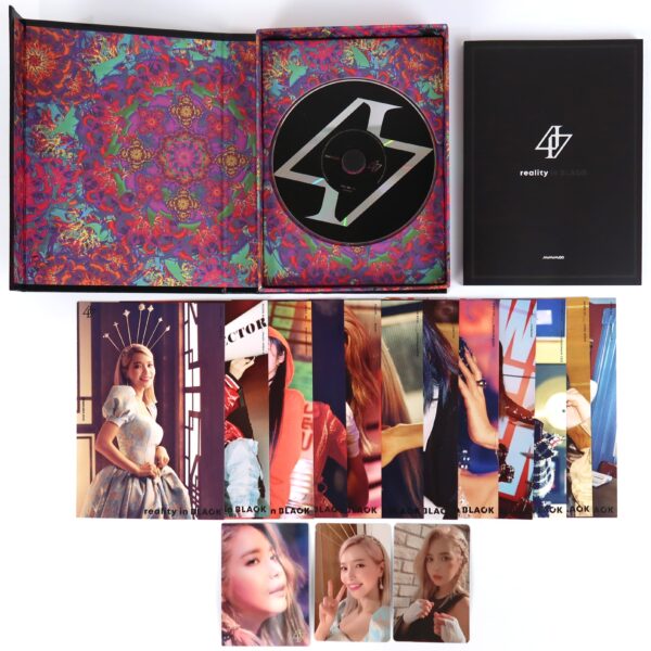 IMG_9334 Mamamoo - Reality In Black Album CD + Solar Photocard Set