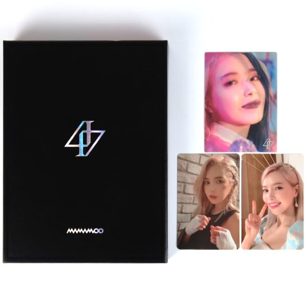 IMG_9341 Mamamoo - Reality In Black Album CD + Solar Photocard Set