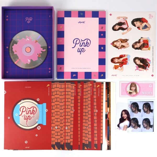Apink - Pink Up 6th Mini Album Signed + Message CD Promo 2017 K-Pop