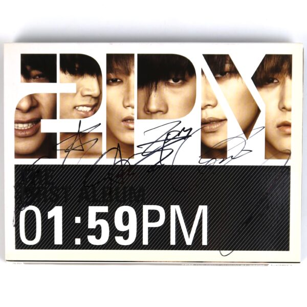 2PM - 01:59 The First Album Signed Autographed CD Promo K-Pop 2009