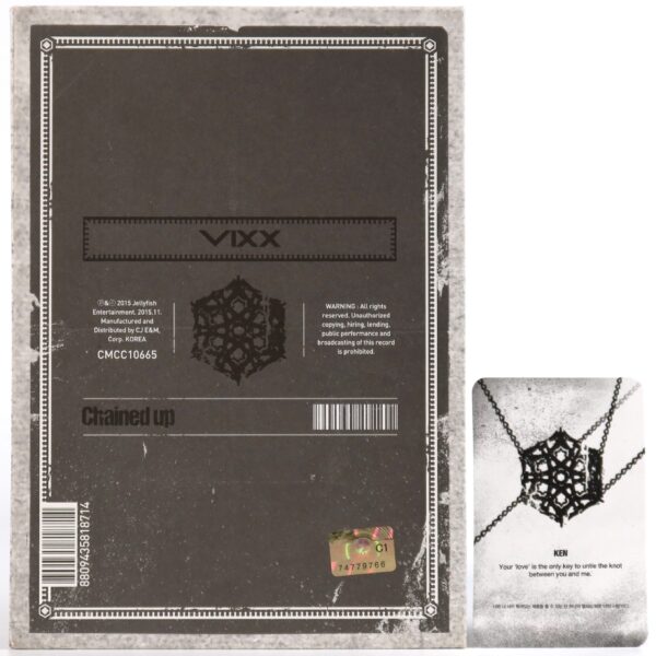 Vixx - Chained Up [Freedom Version] Ken PC + Ravi Card K-Pop 2015 [read]