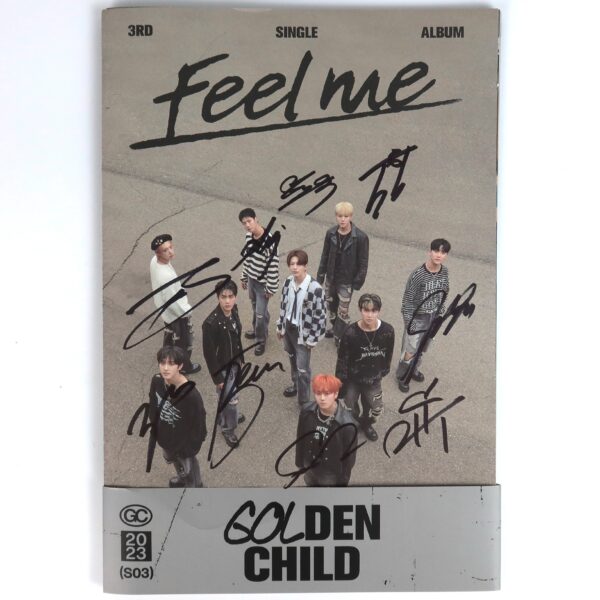 IMG_9443 Golden Child - Feel Me Signed Autographed Promo CD Album K-Pop 2023