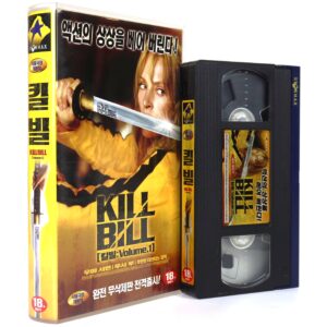 Kill Bill (2003) Korean VHS Rental [NTSC] Korea Quintin Tarantino