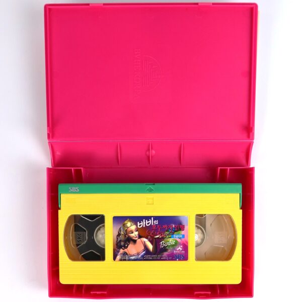 Barbie in the Nutcracker (2001) Korean VHS [NTSC] Korea English Audio Pink Case